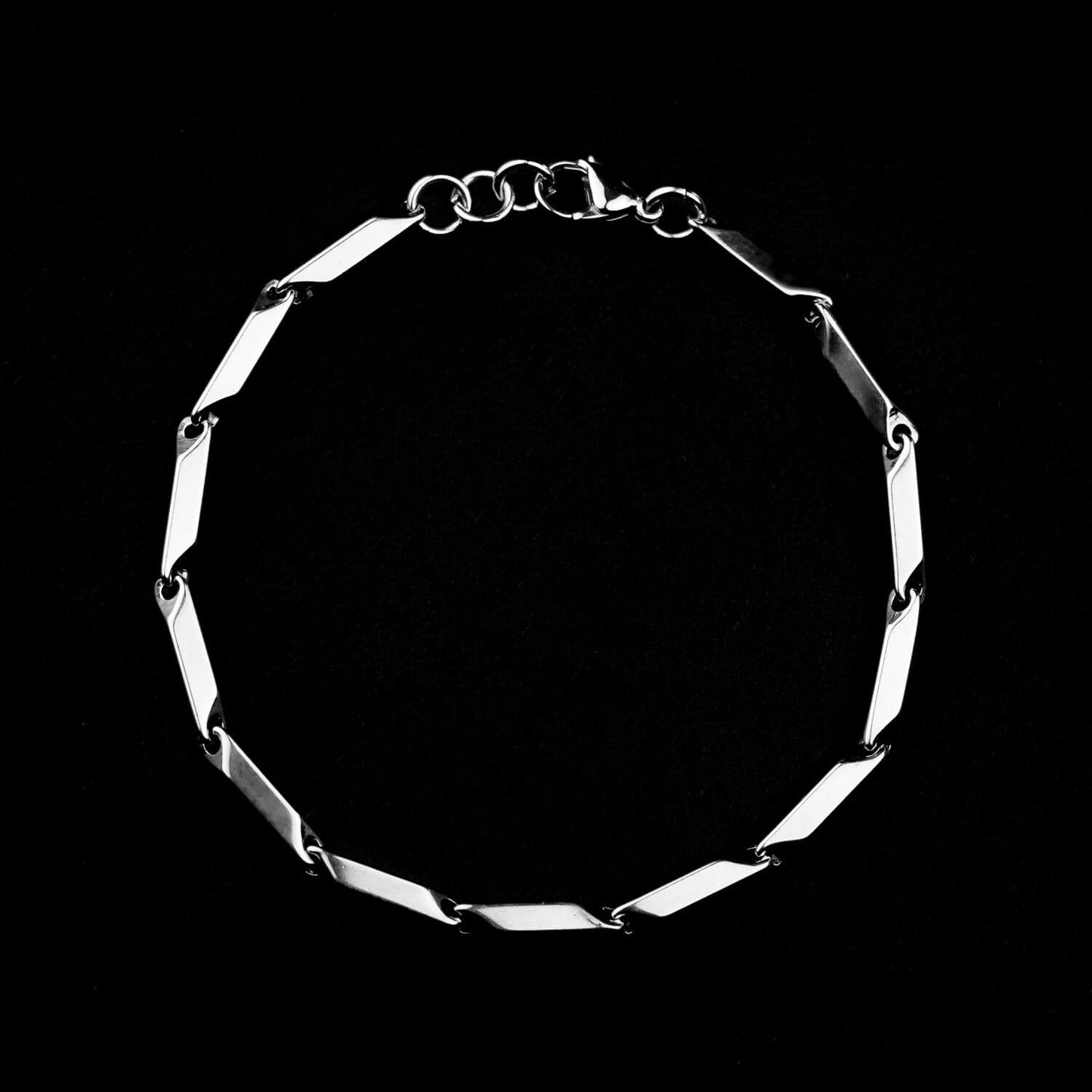 Bullet Armband 3mm - Edelstahl