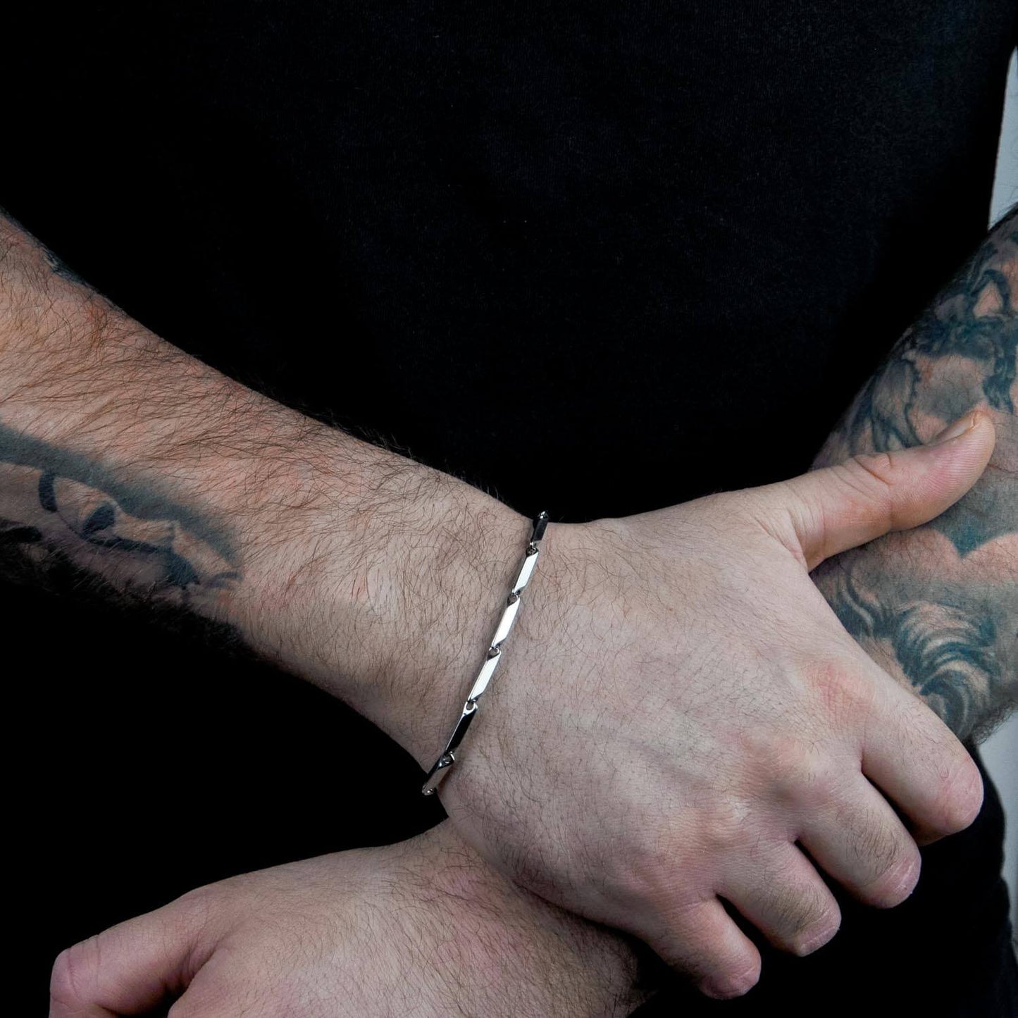 Bullet Armband 3mm - Edelstahl