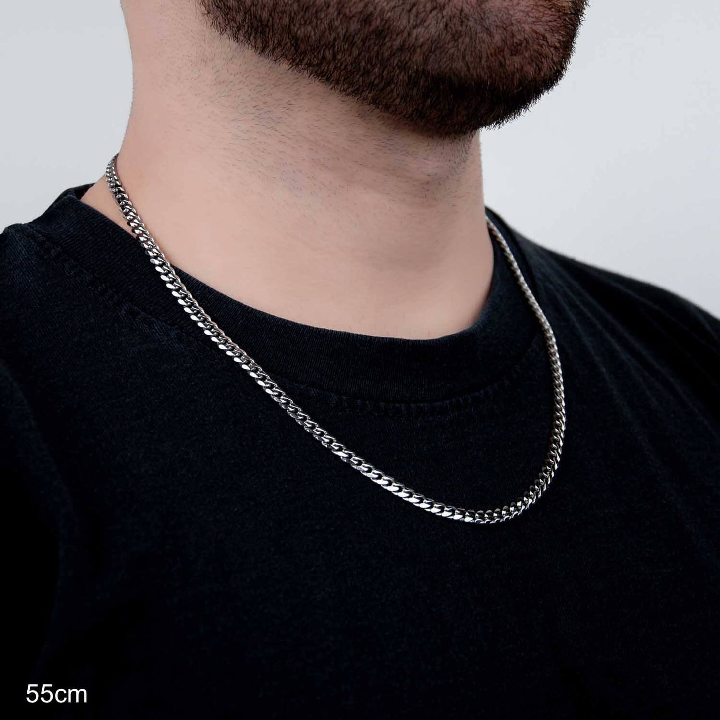 Cuban Link 6-Side 5mm - Edelstahl