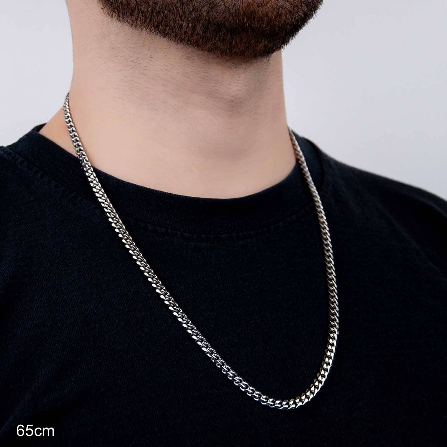 Cuban Link 6-Side 6mm - Edelstahl