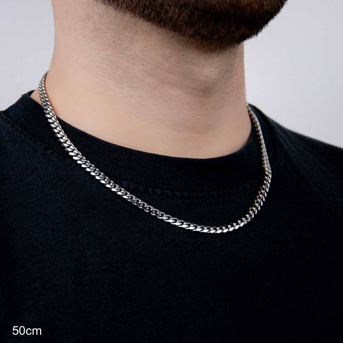 Cuban Link 6-Side 6mm - Edelstahl