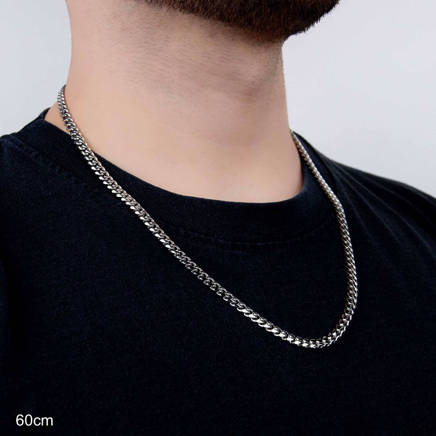 Cuban Link 6-Side 6mm - Edelstahl