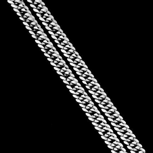 Cuban Link 6-Side 7mm - 925 Silber