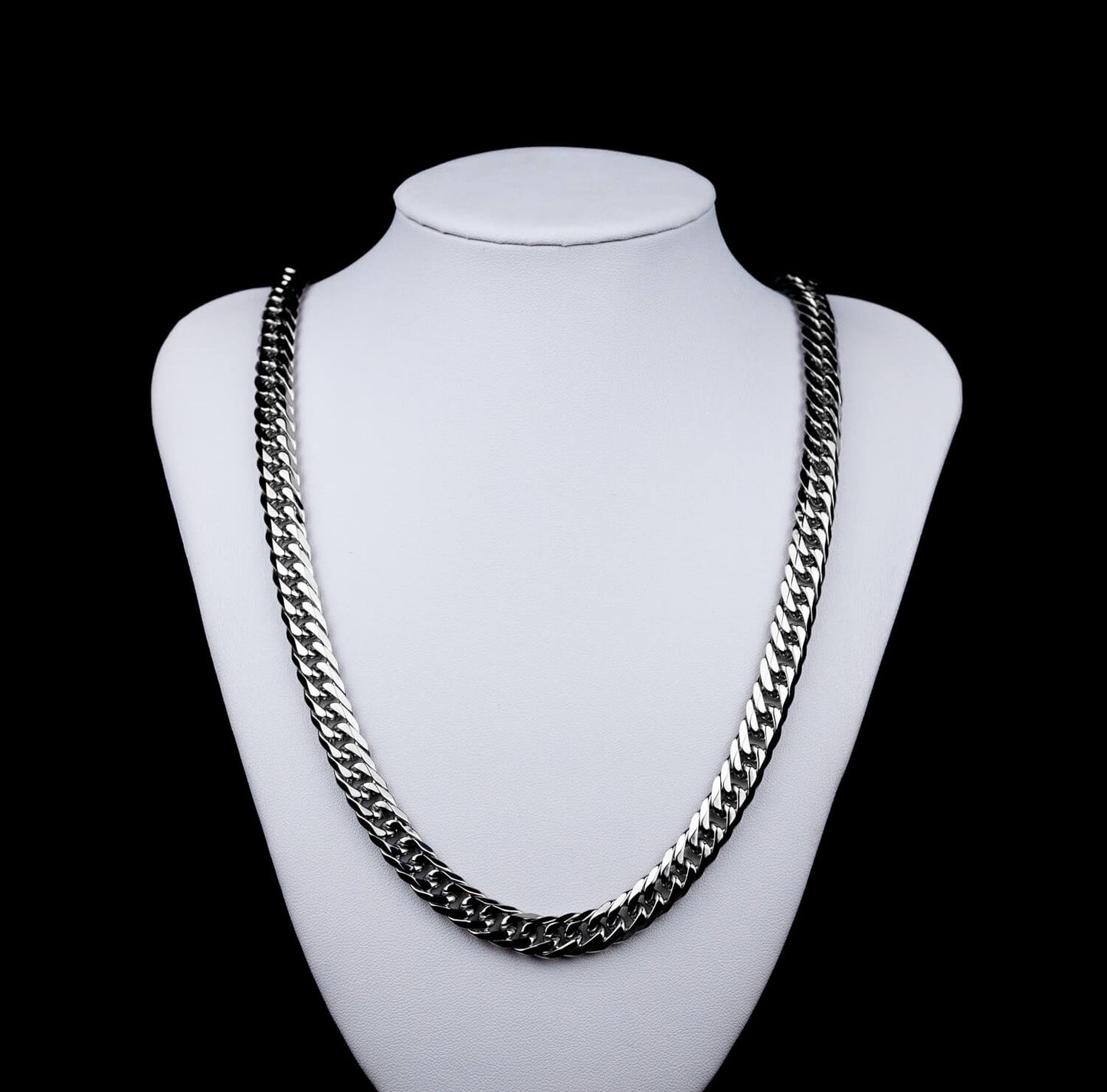 Cuban Link 6-Side Lobster-Verschluss 10mm - Edelstahl