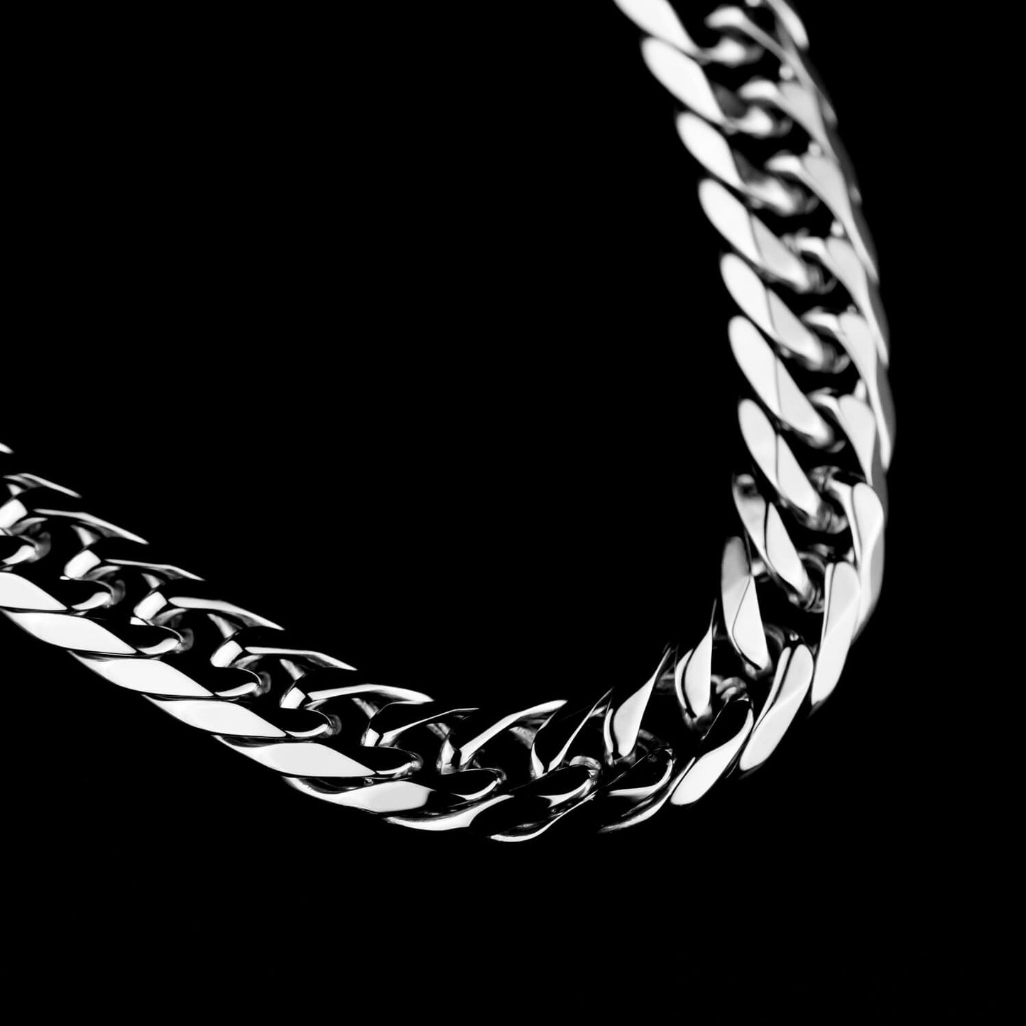 Cuban Link 6-Side Lobster-Verschluss 10mm - Edelstahl