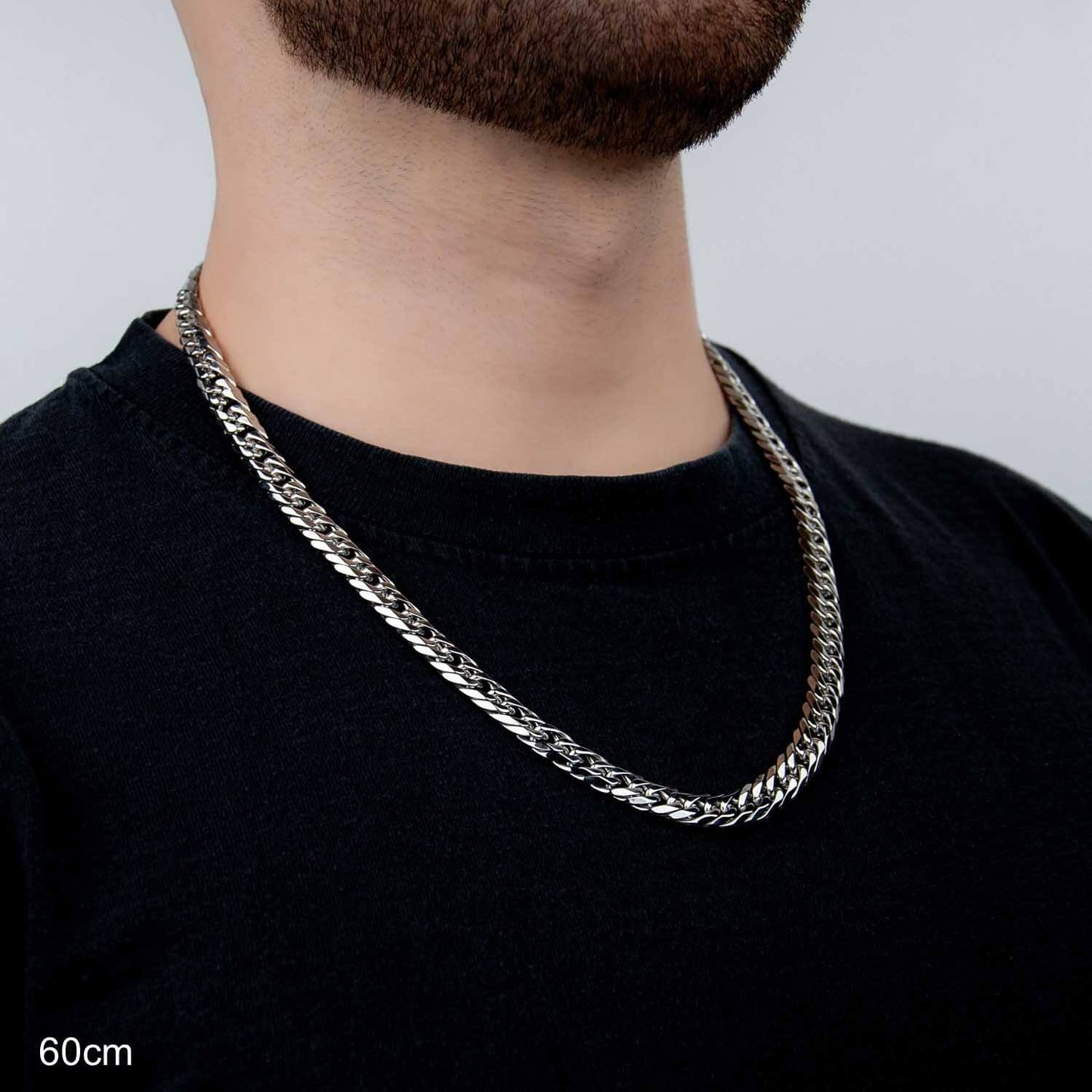 Cuban Link 6-Side Lobster-Verschluss 10mm - Edelstahl