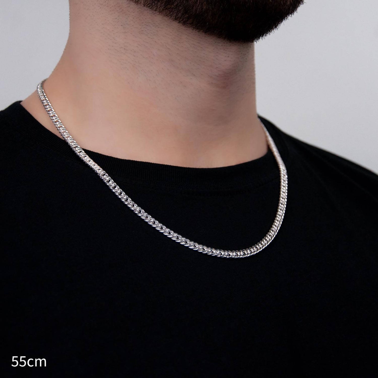 Cuban Link Curb 5mm - 999 Feinsilber