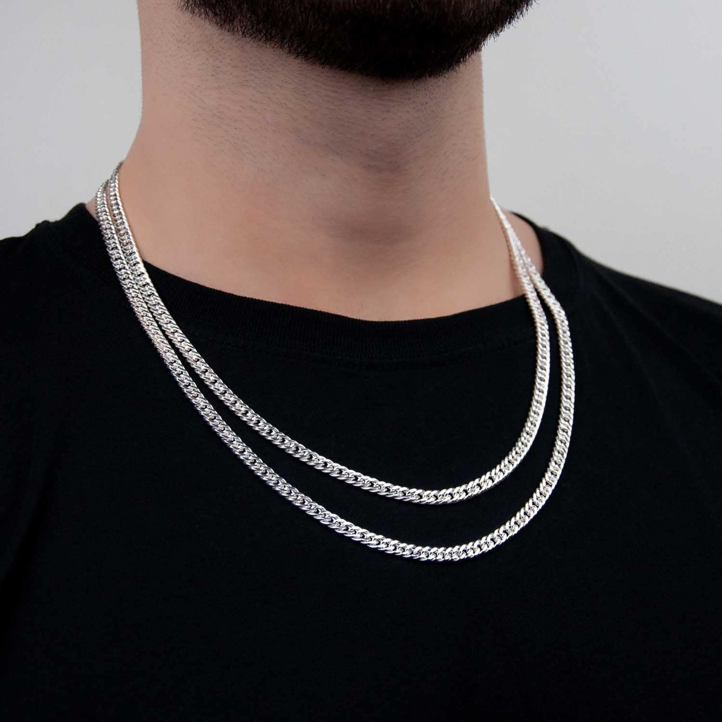 Cuban Link Curb 5mm - 999 Feinsilber