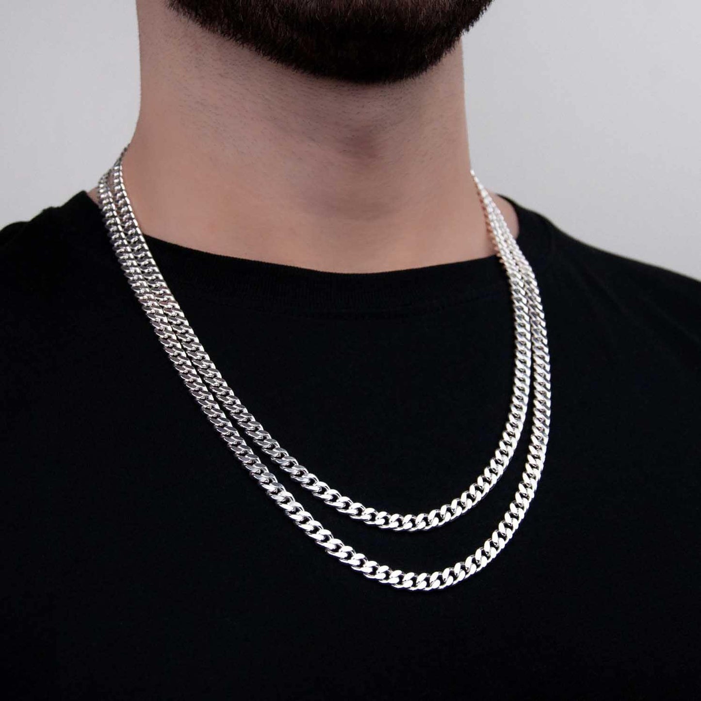 Cuban Link Curb 6mm - 999 Feinsilber