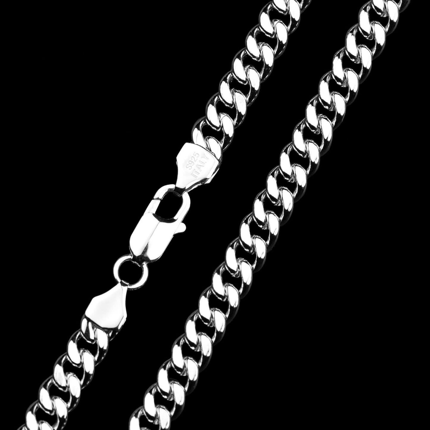 Cuban Link Curb 7mm - 925 Silber