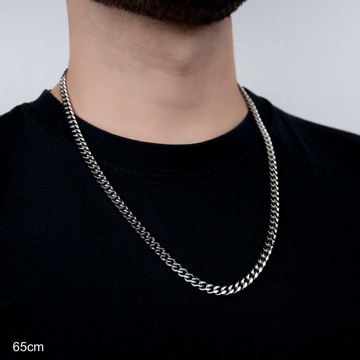 Cuban Link Curb 7mm - Edelstahl