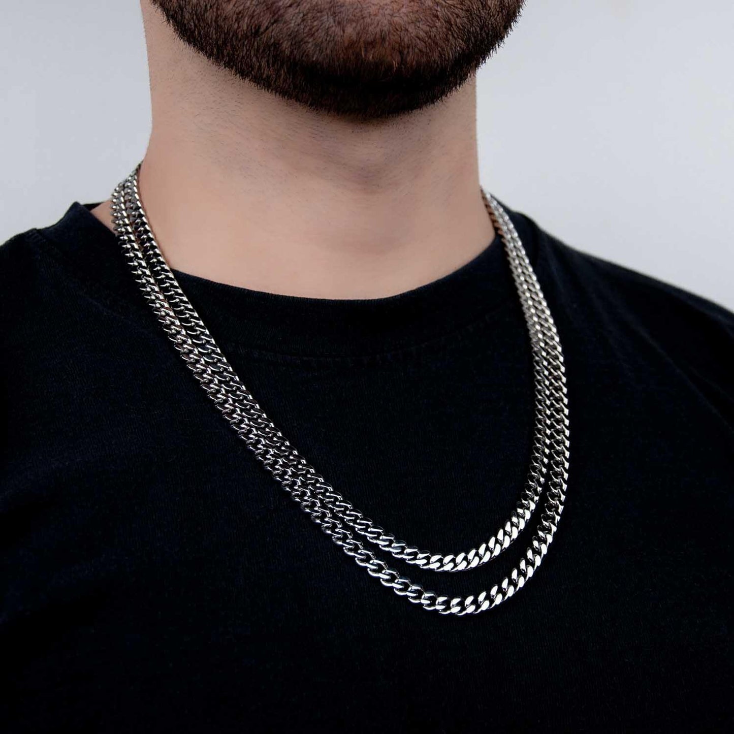 Cuban Link Curb 7mm - Edelstahl