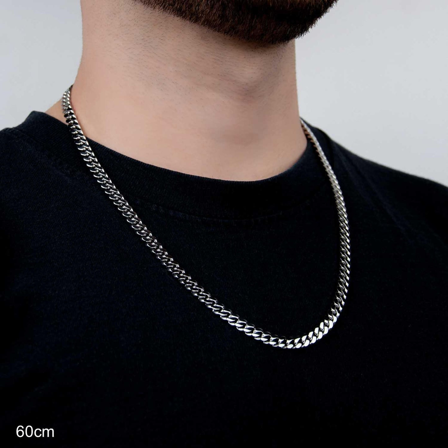 Cuban Link Curb 7mm - Edelstahl