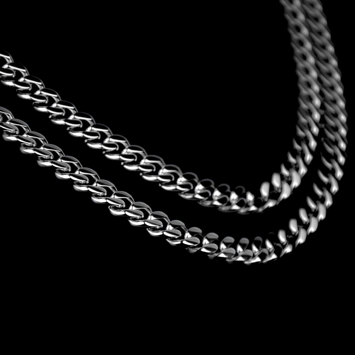 Cuban Link Curb 9mm - Edelstahl