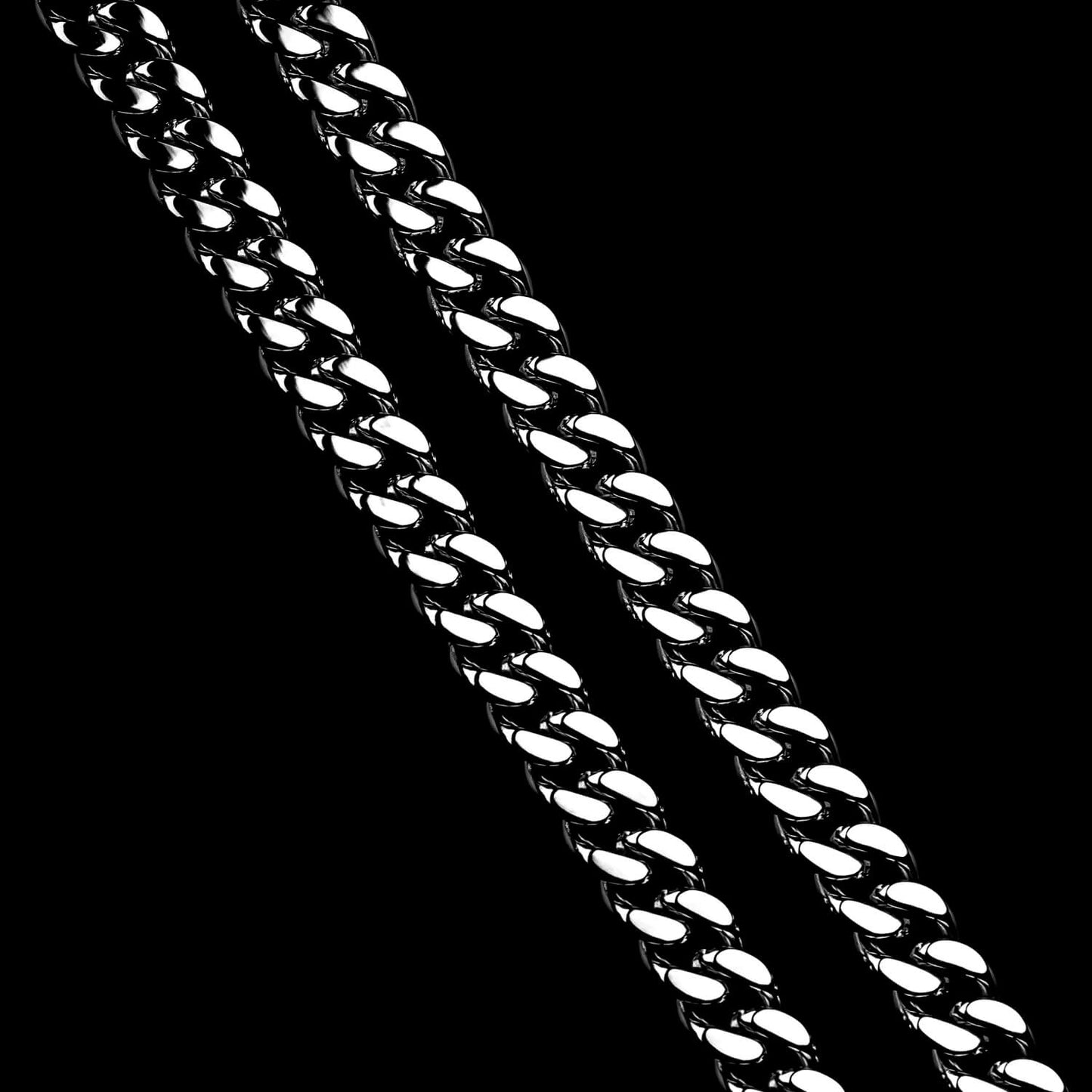 Cuban Link Curb 9mm - Edelstahl