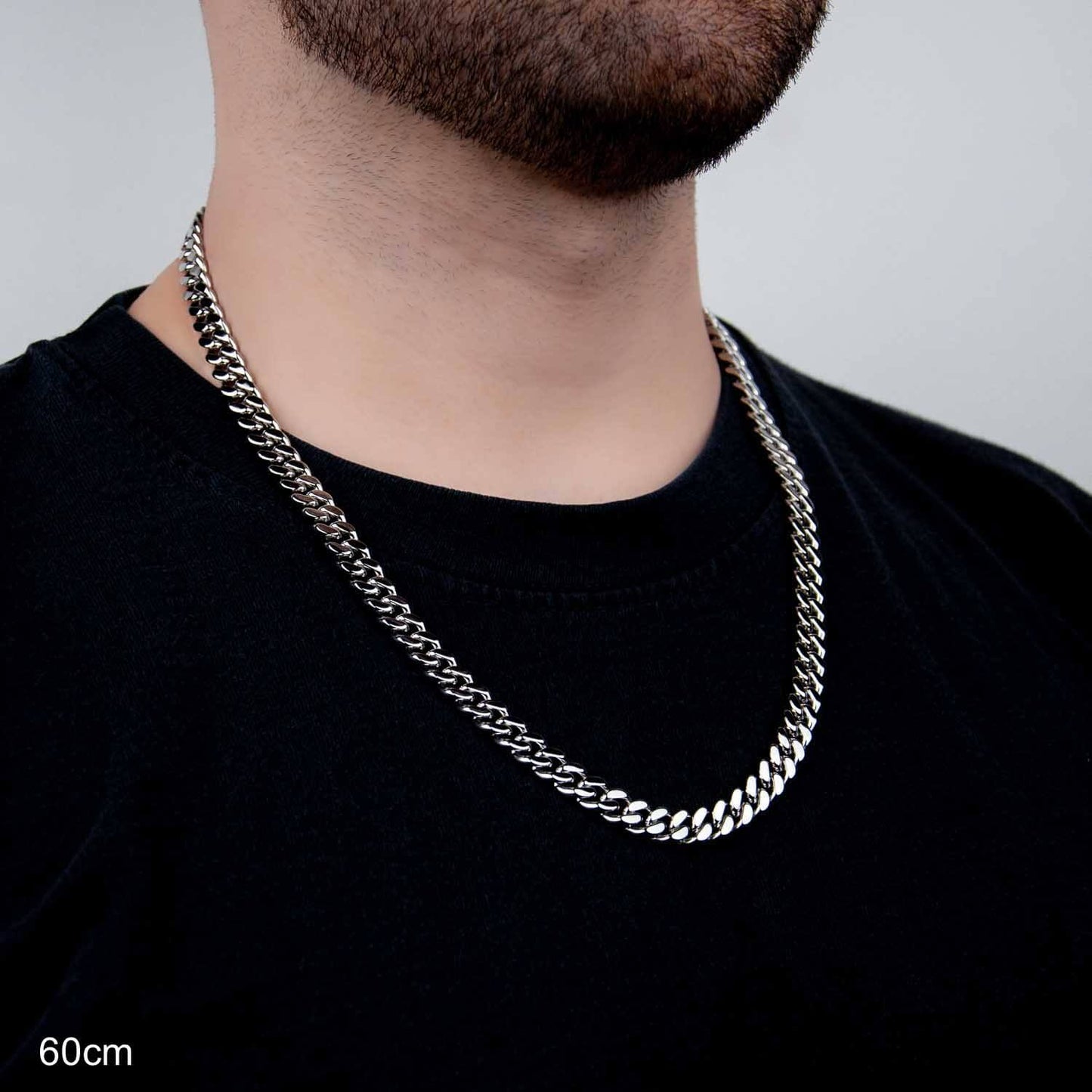 Cuban Link Curb 9mm - Edelstahl