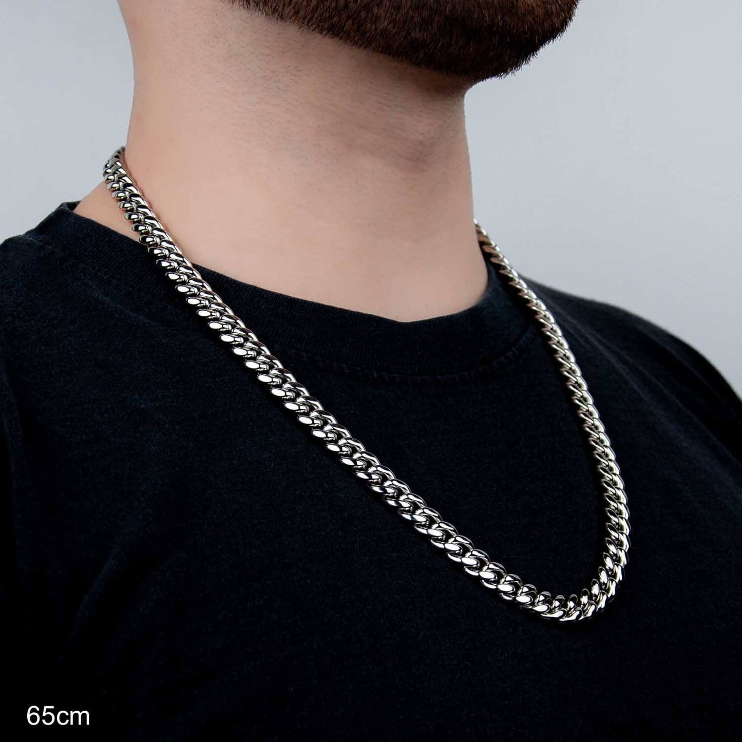 Cuban Link Round 10mm - Edelstahl