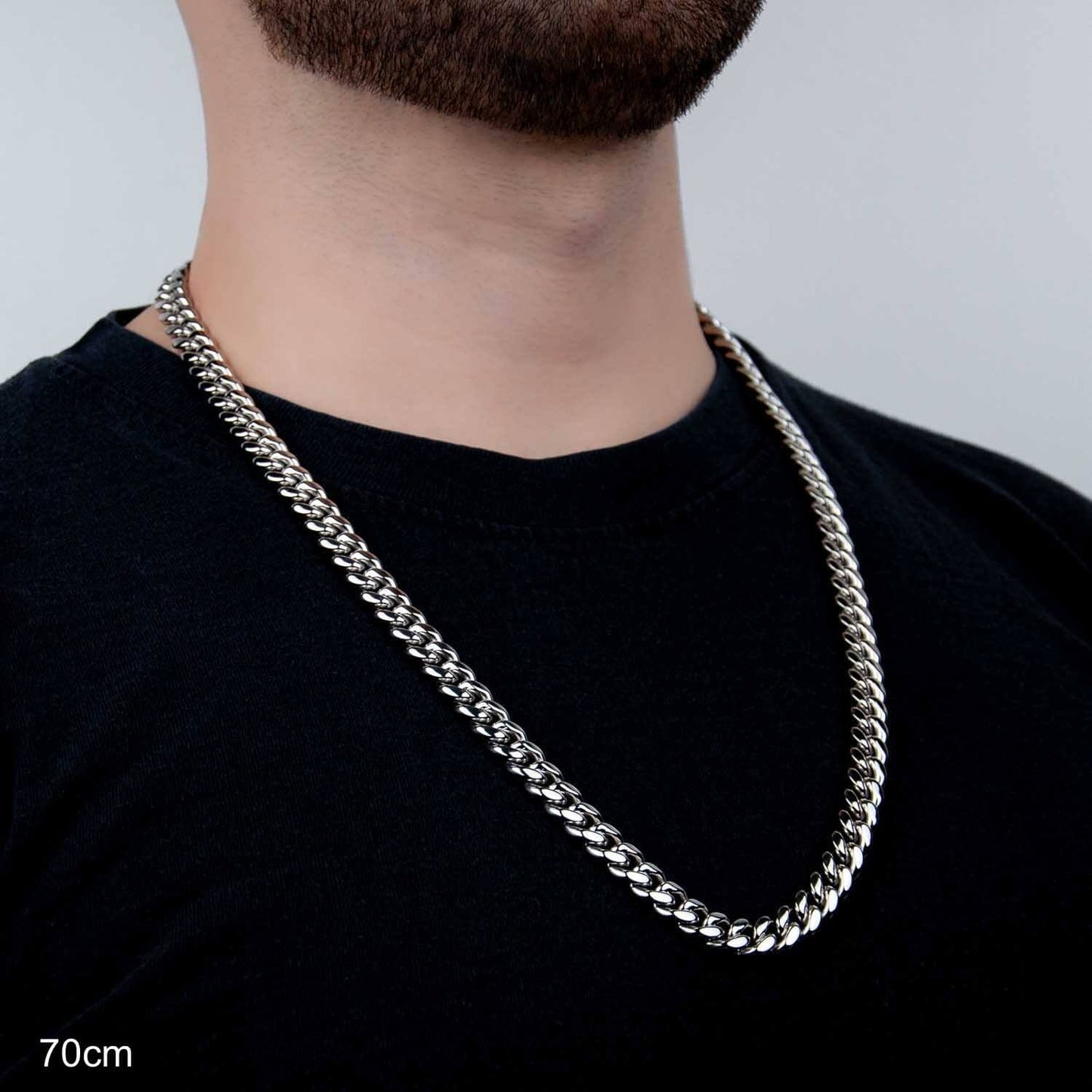 Cuban Link Round 10mm - Edelstahl