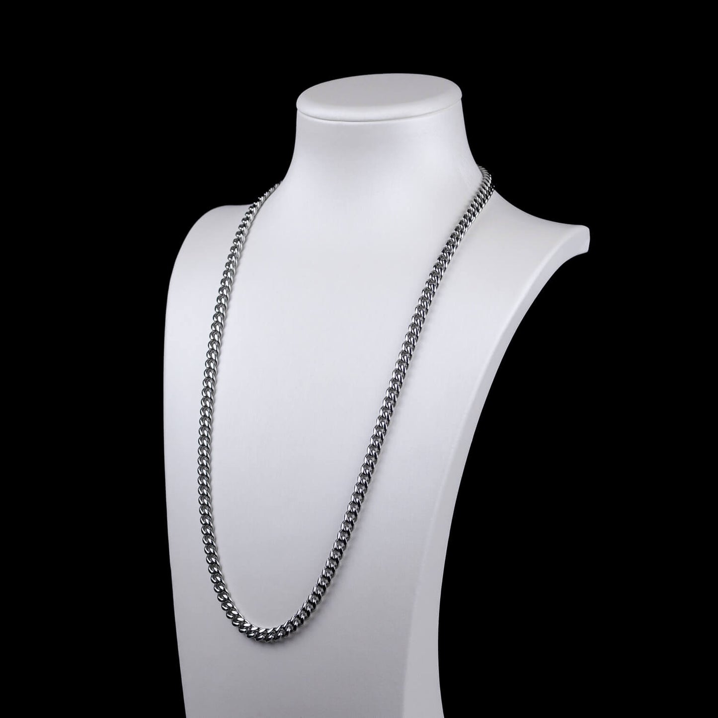 Cuban Link Round 6mm - Edelstahl