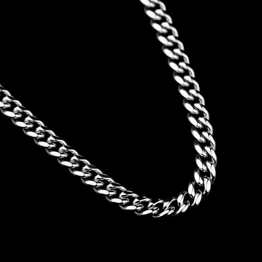 Cuban Link Round 6mm - Edelstahl