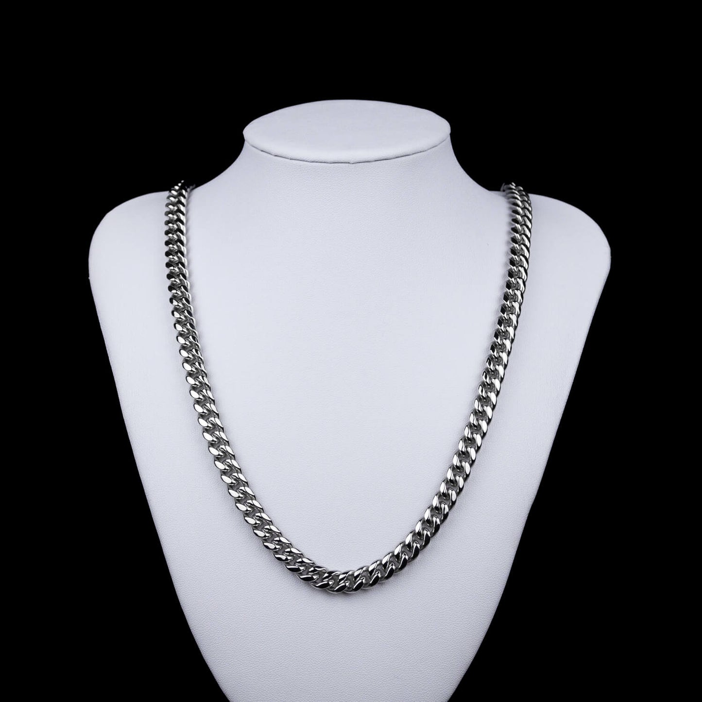 Cuban Link Round 8mm - Edelstahl