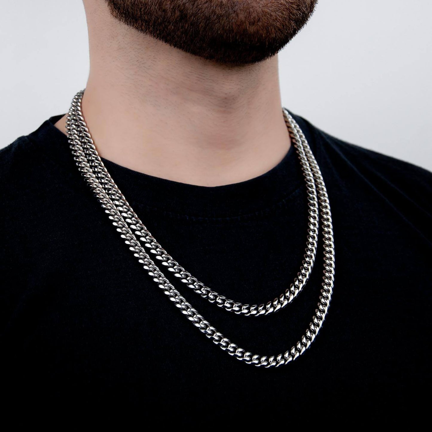 Cuban Link Round 8mm - Edelstahl