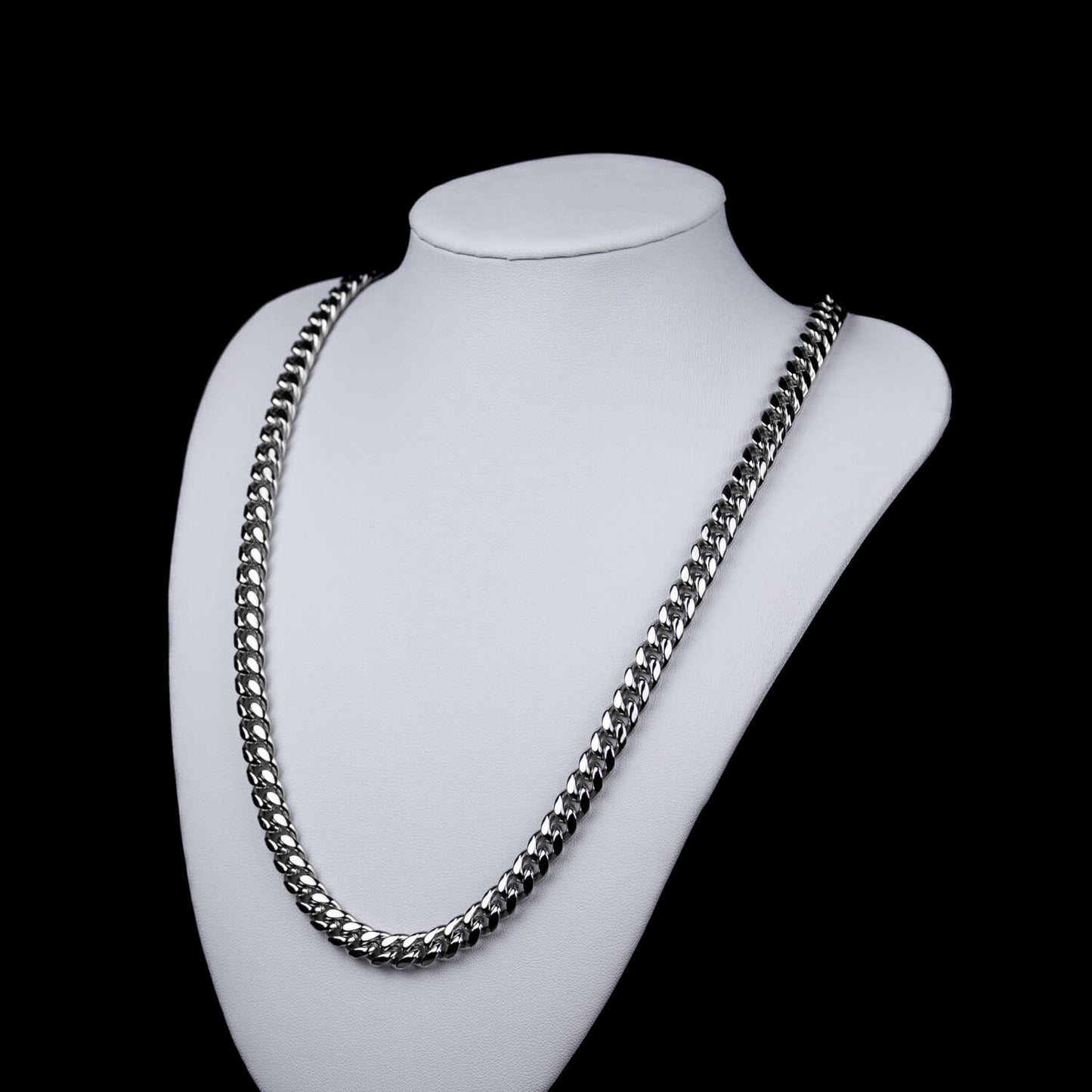 Cuban Link Round 8mm - Edelstahl