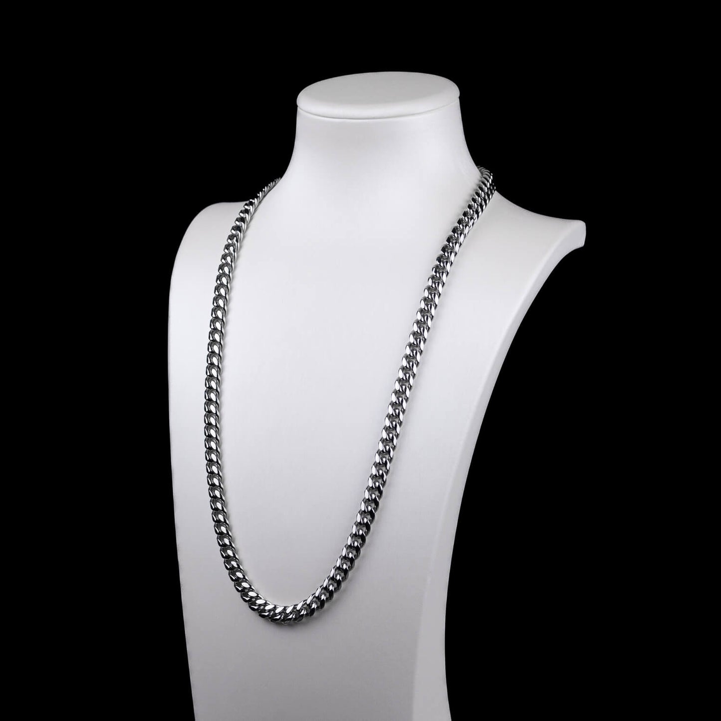 Cuban Link Round 8mm - Edelstahl