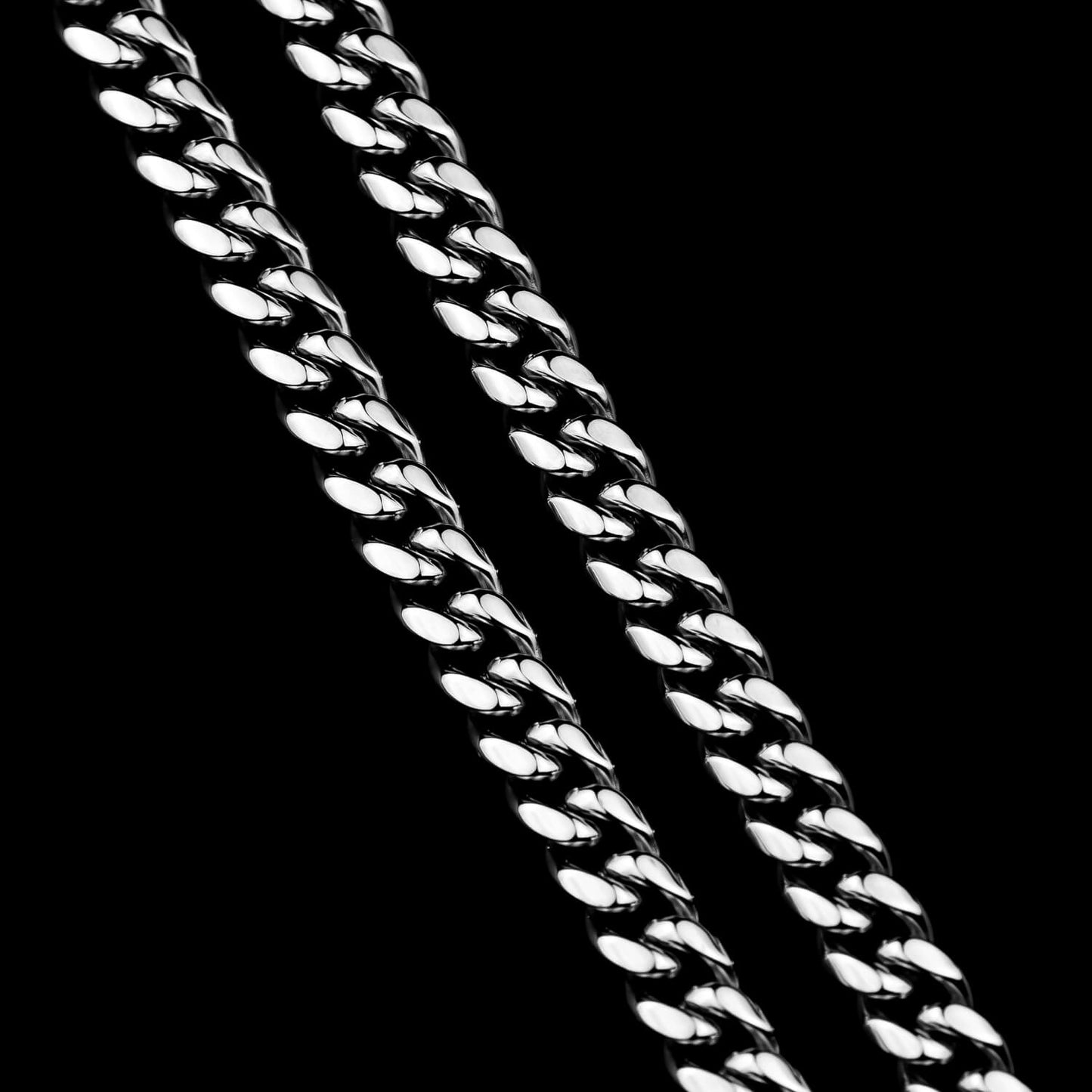 Cuban Link Round 8mm - Edelstahl