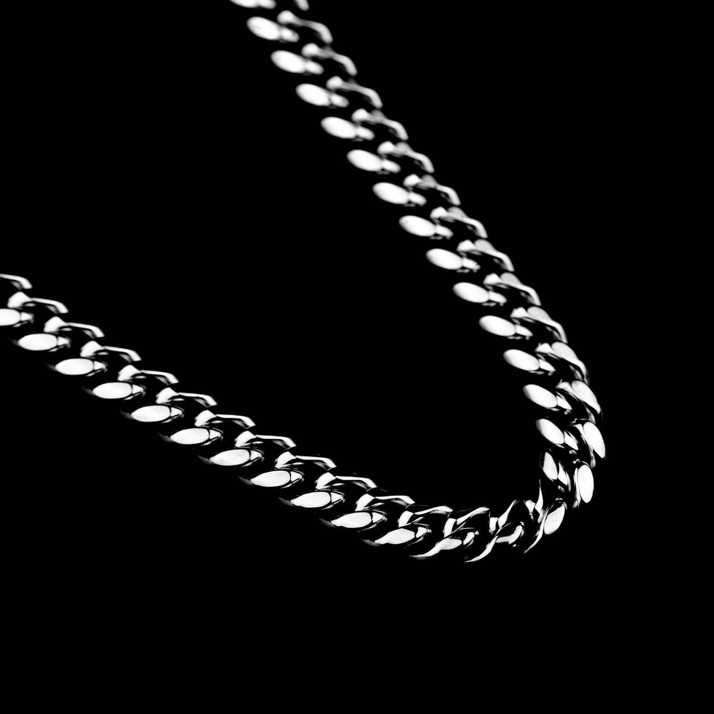Cuban Link Round 8mm - Edelstahl