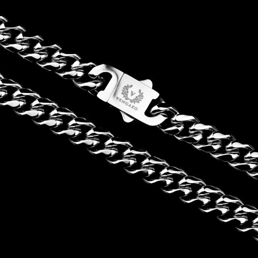 Cuban Link Round 8mm - Edelstahl