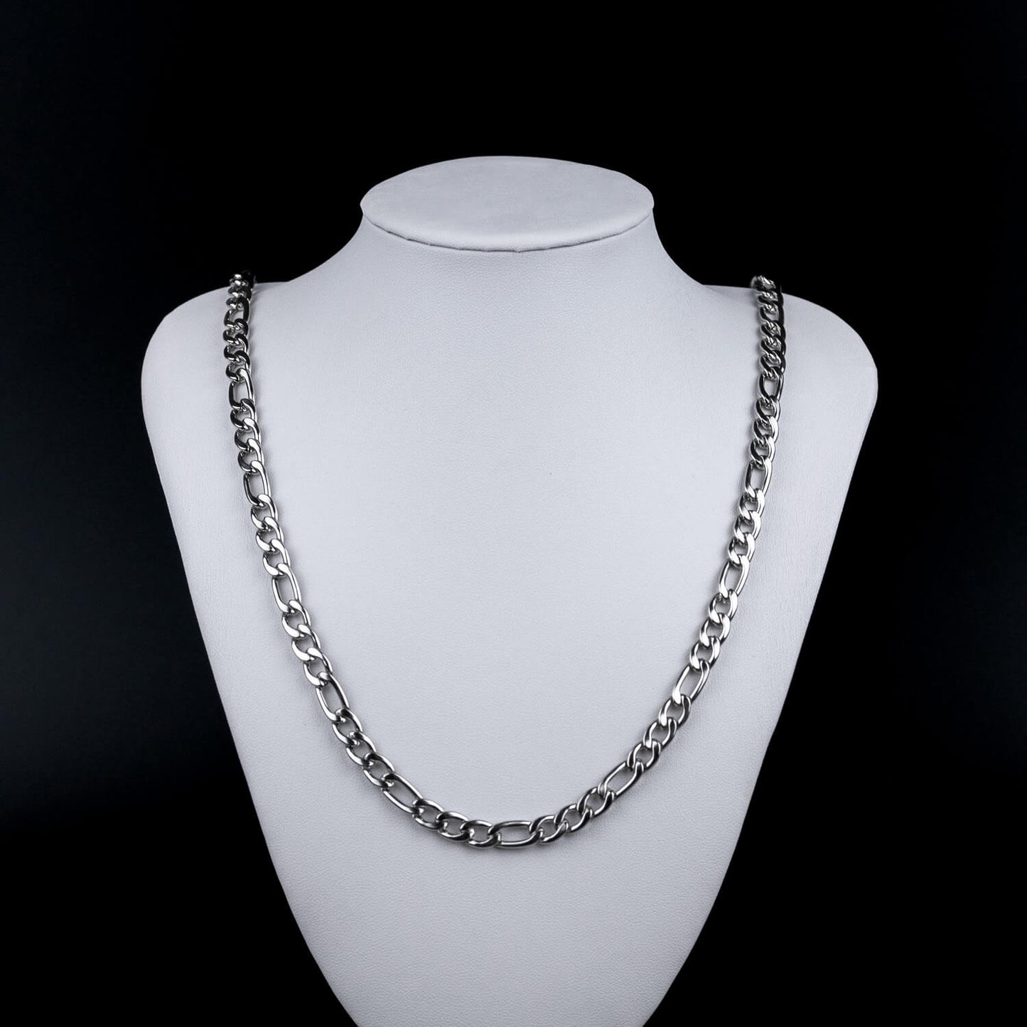 Figarokette 7mm - Edelstahl