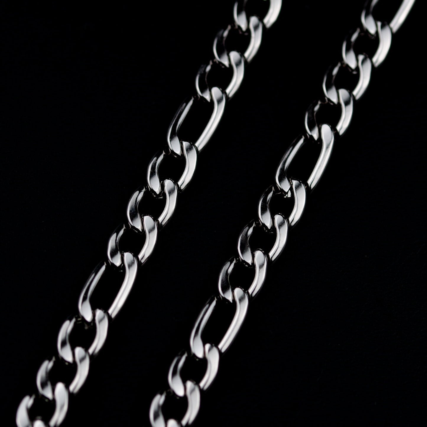 Figarokette 7mm - Edelstahl