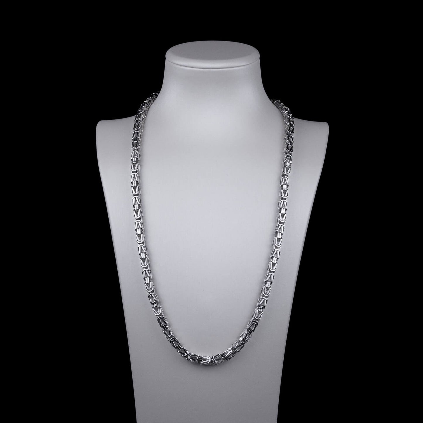 Königskette 6mm - 925 Silber