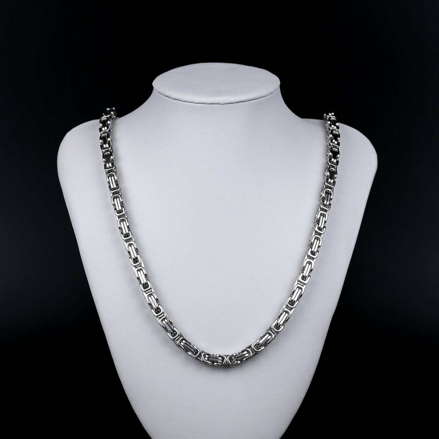 Königskette 6mm - Edelstahl