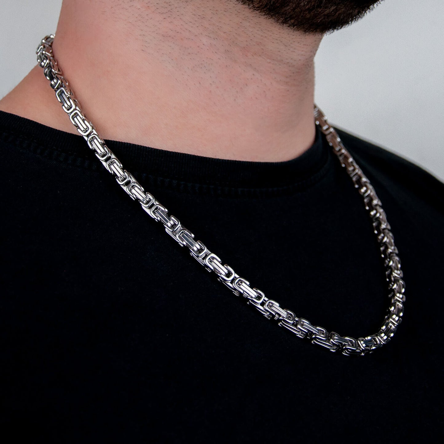 Königskette 6mm - Edelstahl