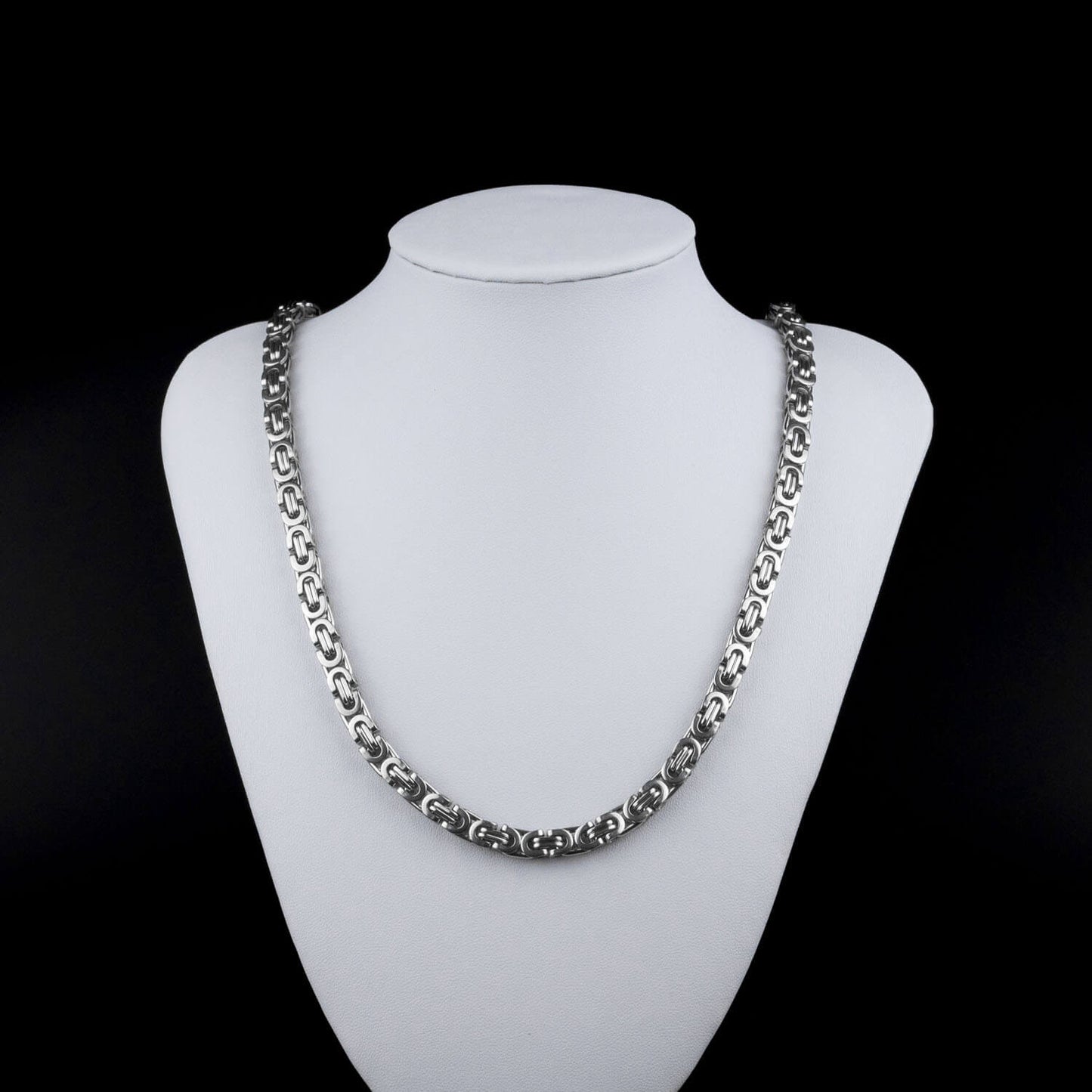 Königskette flach 6mm - Edelstahl