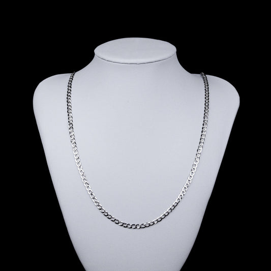 Panzerkette 4mm - 925 Silber