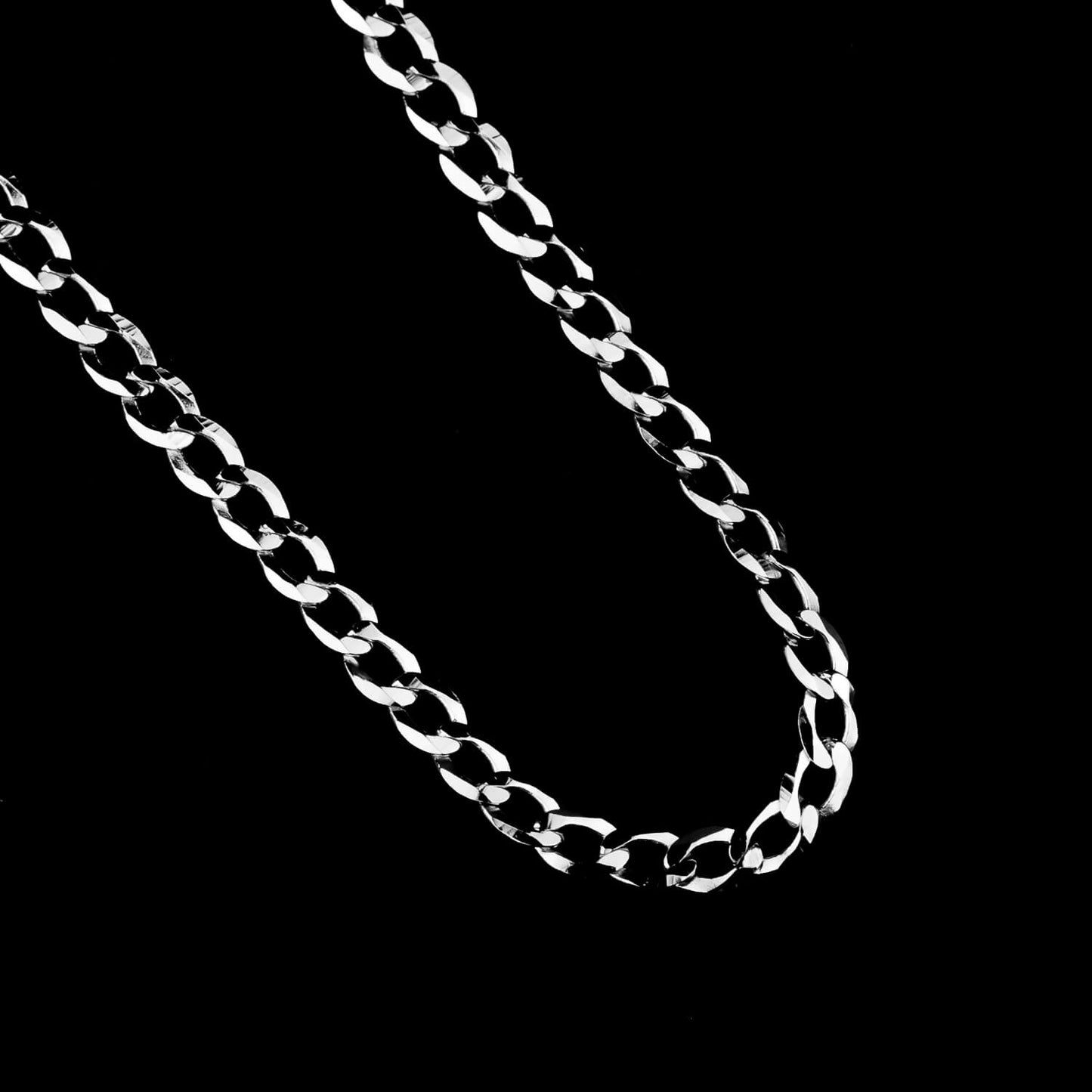 Panzerkette 4mm - 925 Silber