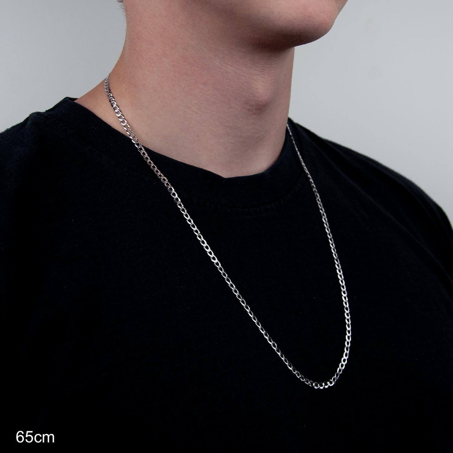 Panzerkette 4mm - 925 Silber