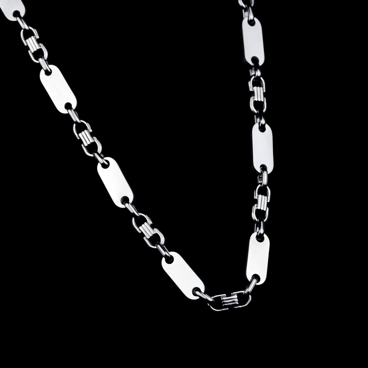 Plattenkette 6mm - Edelstahl