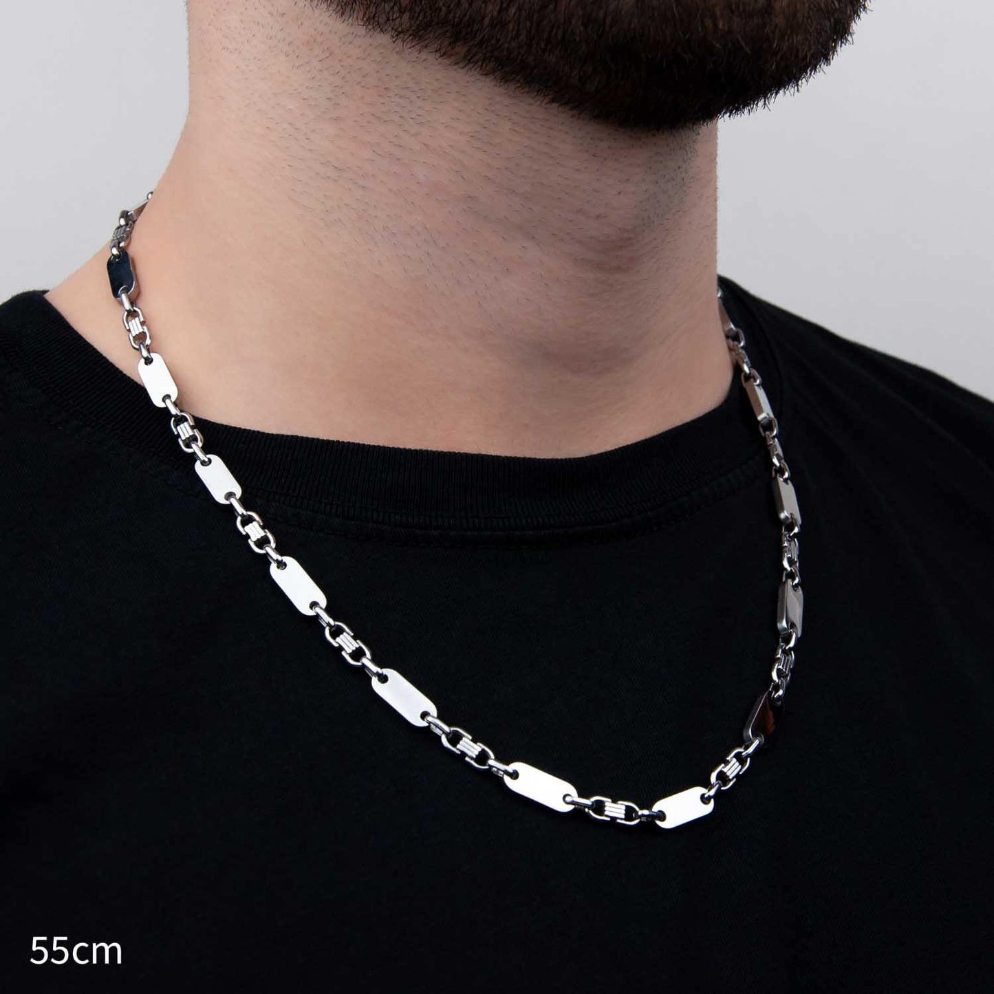 Plattenkette 6mm - Edelstahl