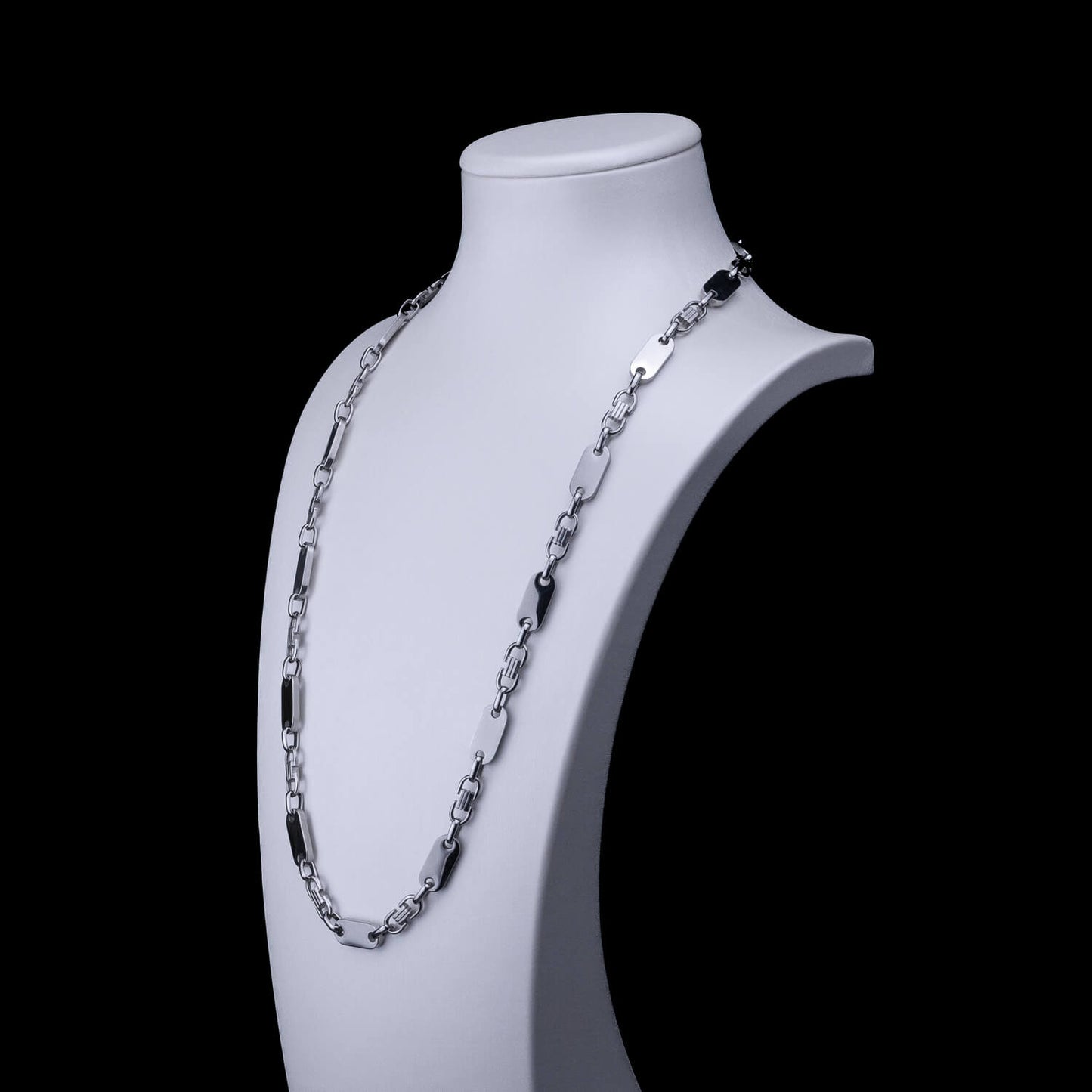 Plattenkette 8mm - Edelstahl