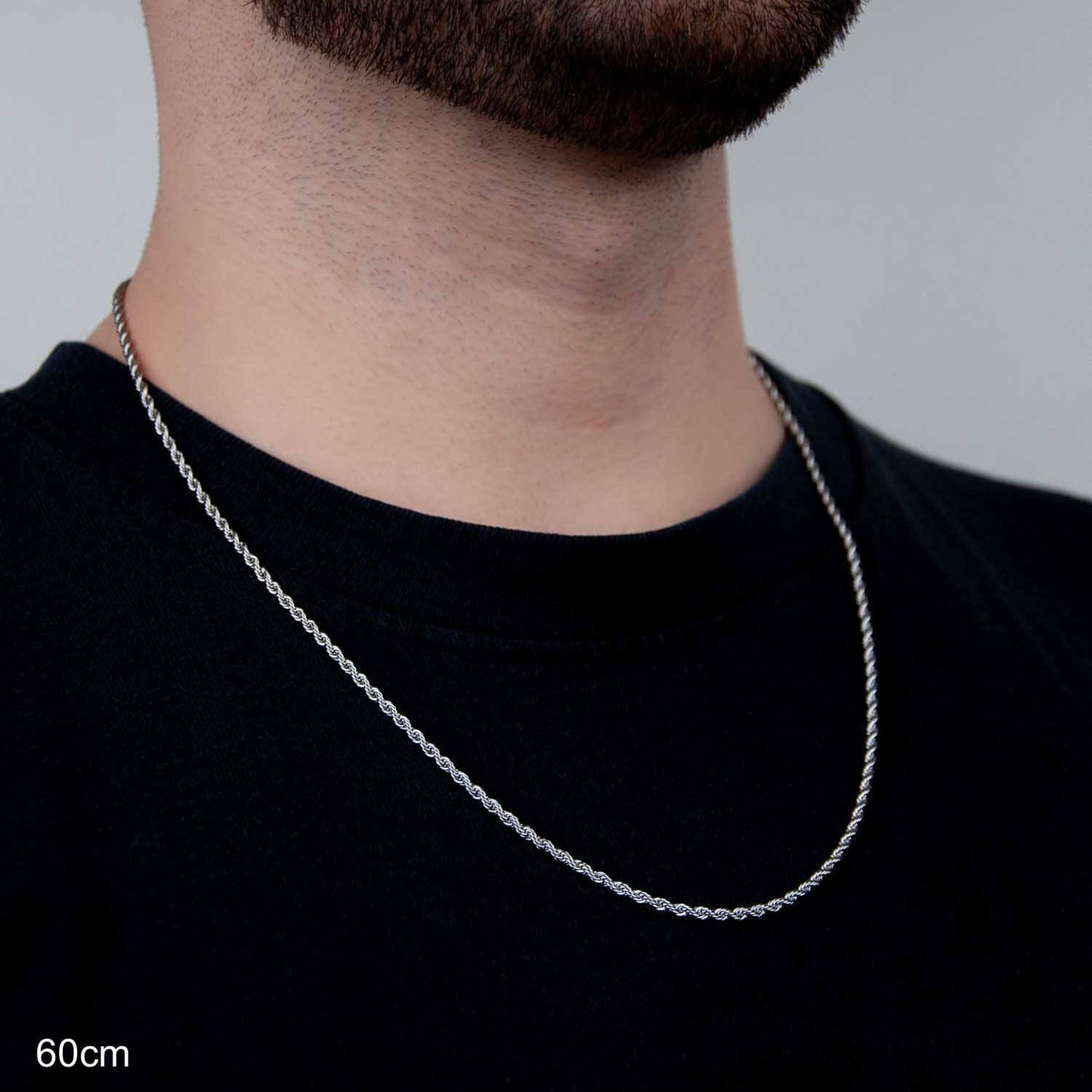 Rope Chain 2mm - Edelstahl