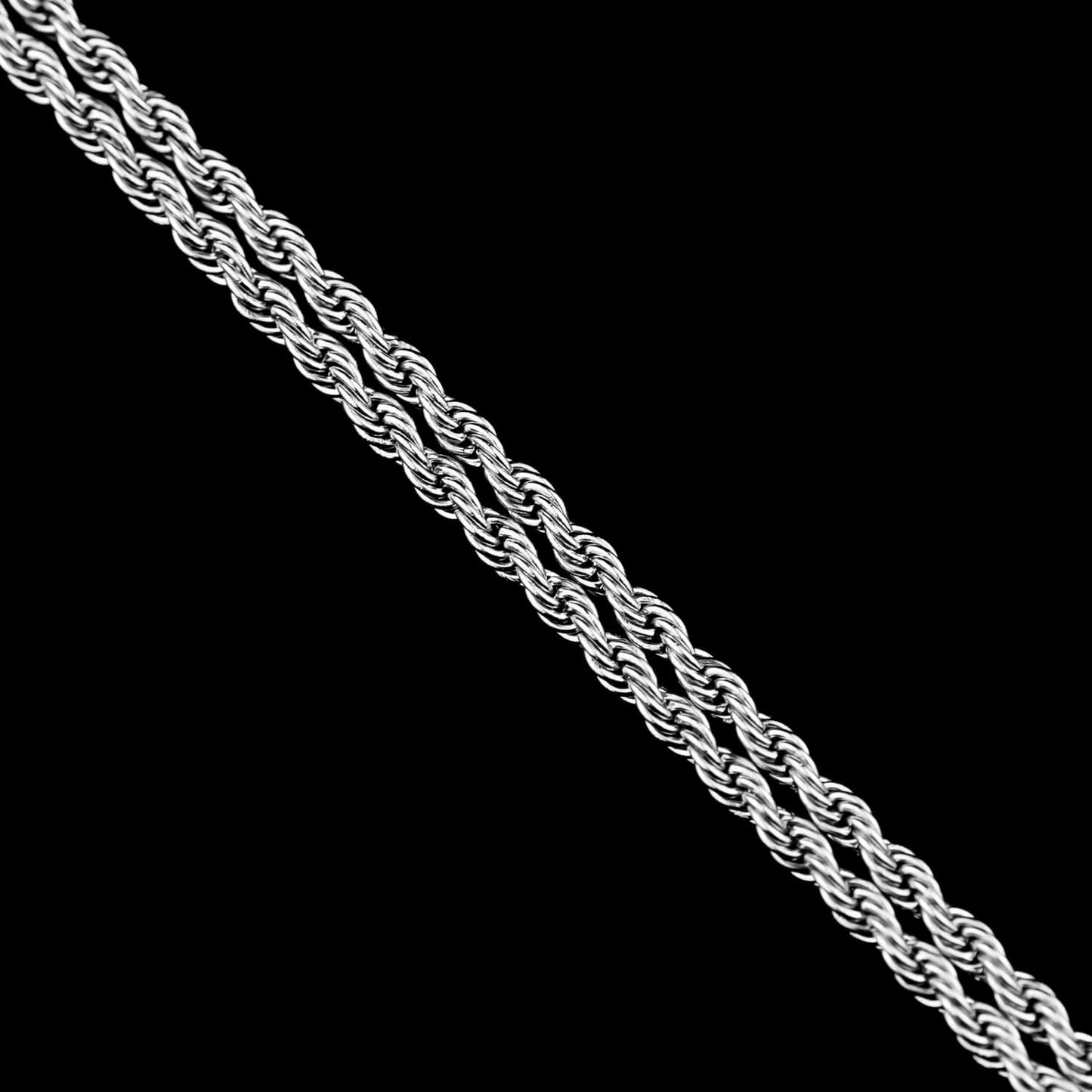Rope Chain 3mm - Edelstahl