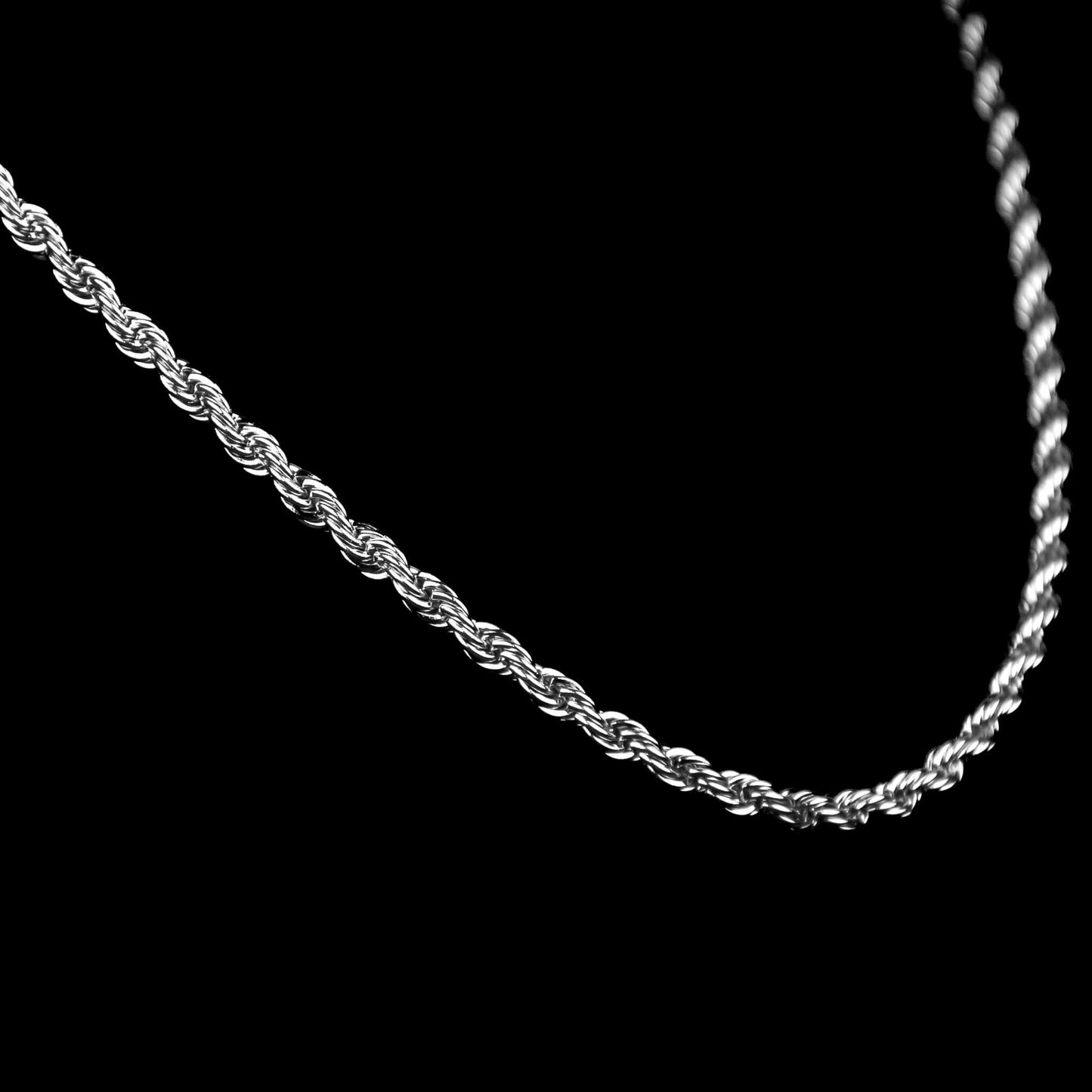 Rope Chain 4mm - Edelstahl