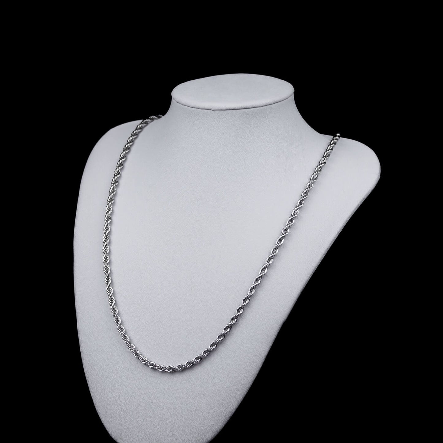 Rope Chain 4mm - Edelstahl