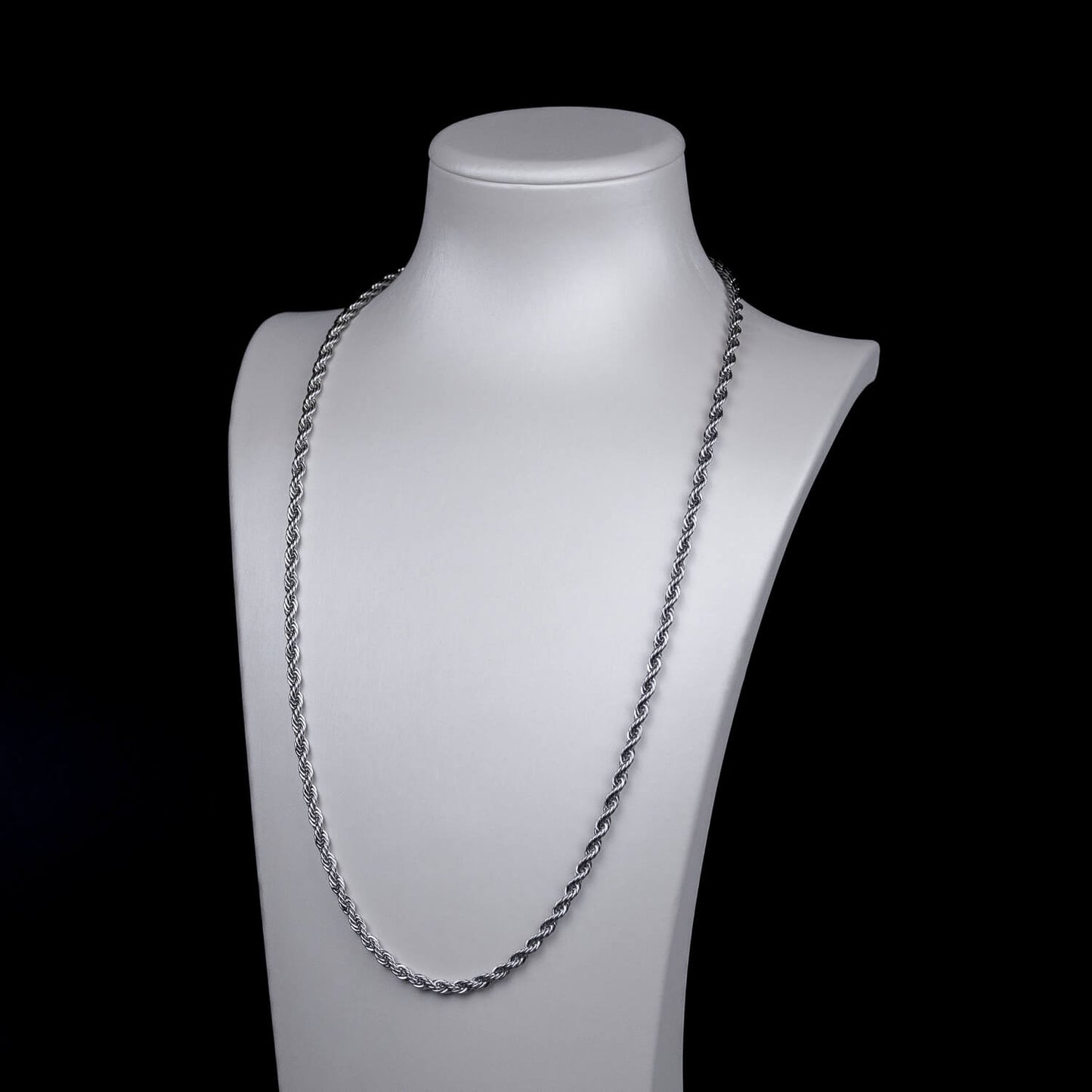 Rope Chain 4mm - Edelstahl