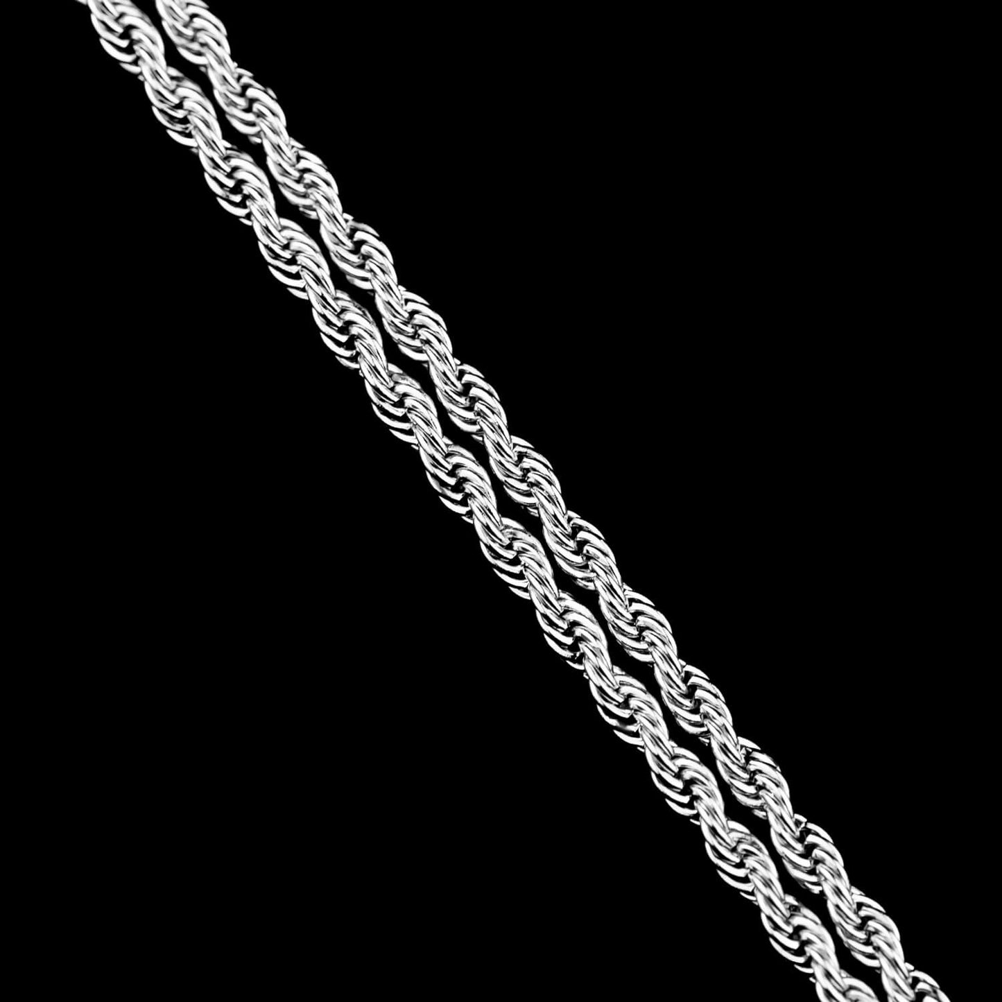 Rope Chain 4mm - Edelstahl