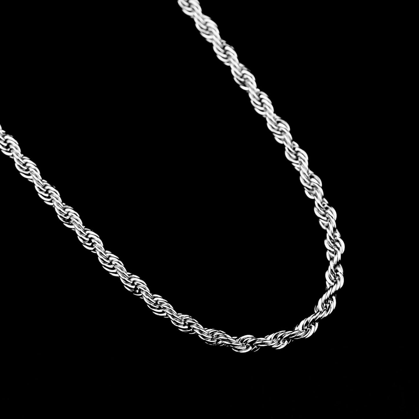 Rope Chain 4mm - Edelstahl
